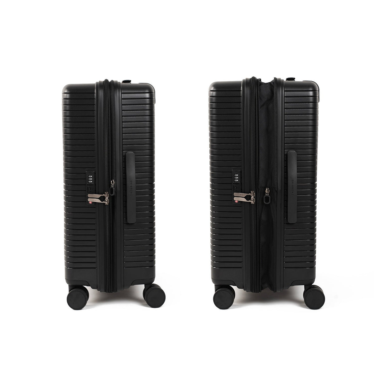 Crossing GLID Polypropylene Large 30" Luggage - Black