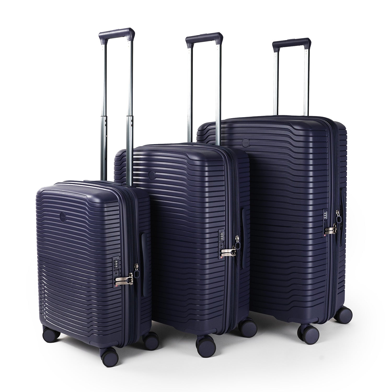 Crossing GLID Polypropylene Large 30" Luggage - Blue
