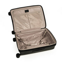 Crossing GLID Polypropylene Medium 25" Luggage - Black