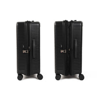 Crossing GLID Polypropylene Medium 25" Luggage - Black