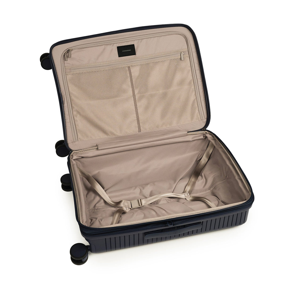 Crossing GLID Polypropylene Medium 25" Luggage - Blue