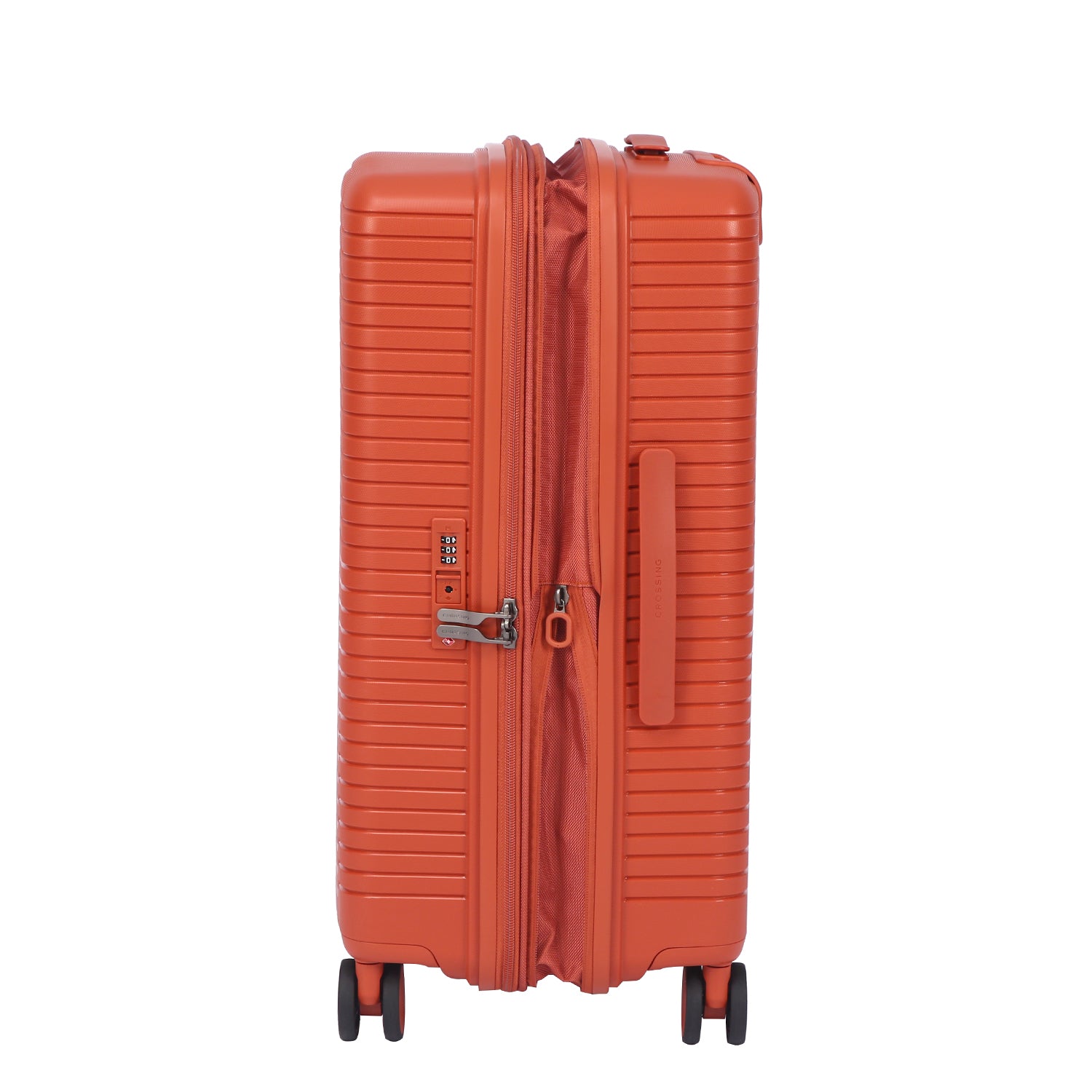 Crossing GLID Polypropylene Medium 25" Luggage - Brick