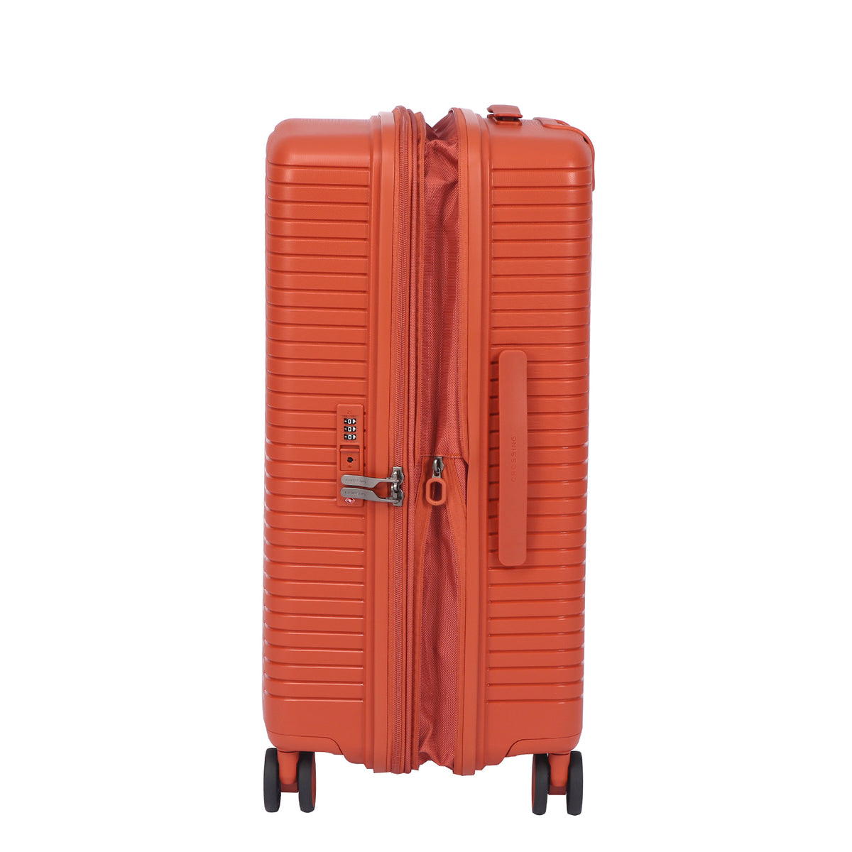 Crossing GLID Polypropylene Medium 25" Luggage - Brick