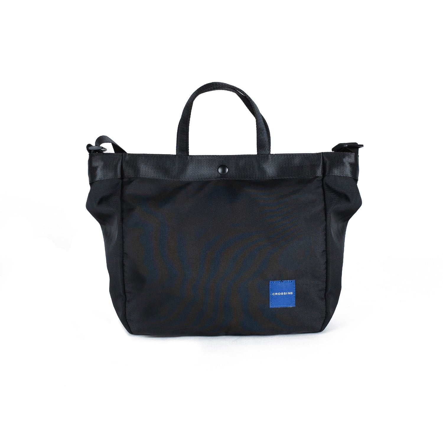 Crossing Hollis Anti-Theft RFID Dual Carry Crossbody Bag - Black