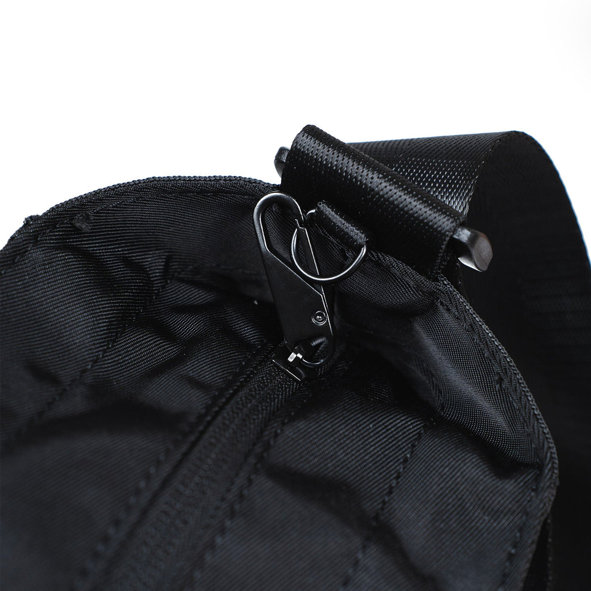 Crossing Hollis Anti-Theft RFID Dual Carry Crossbody Bag - Black