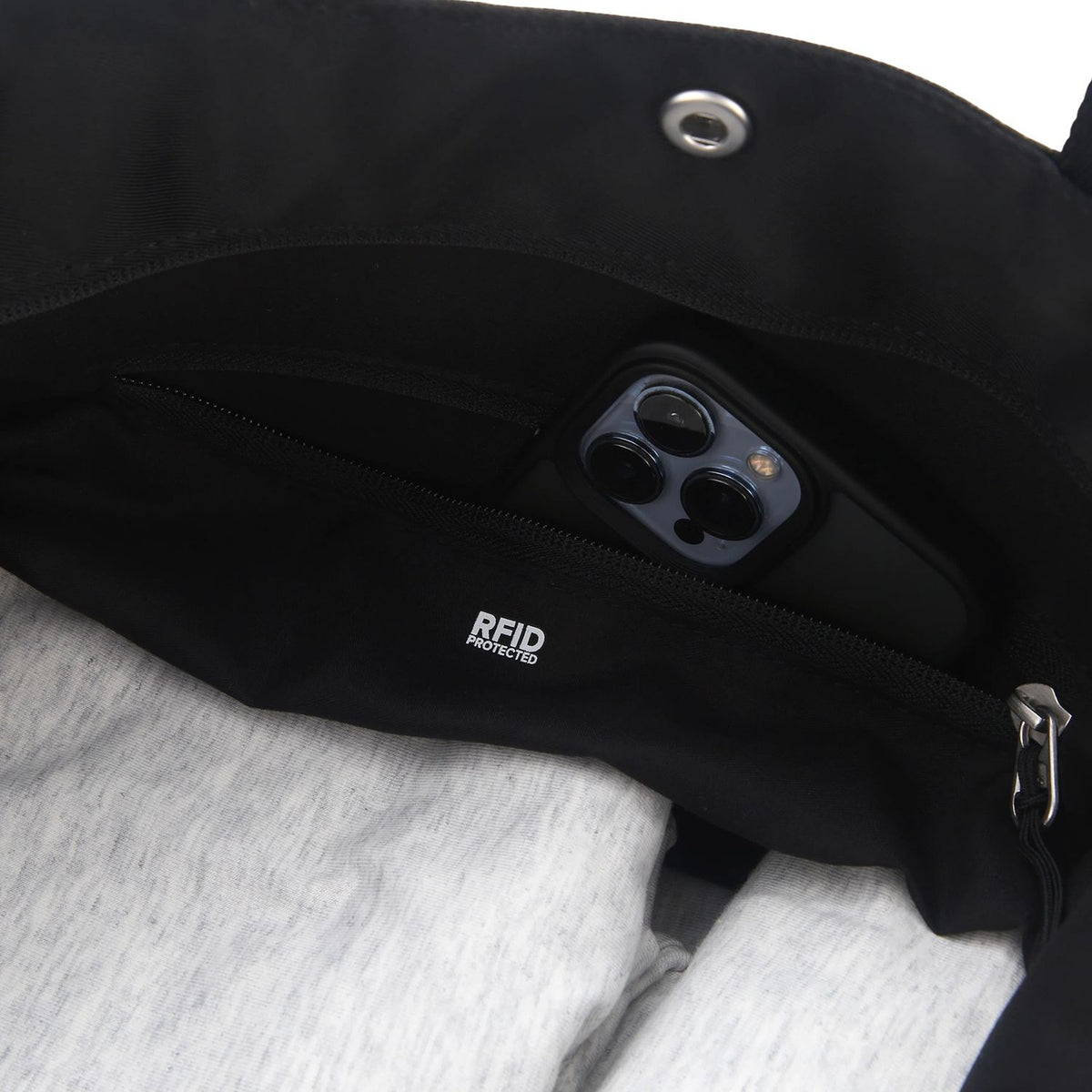 Crossing Hollis Anti-Theft RFID Dual Carry Crossbody Bag V3 - Black