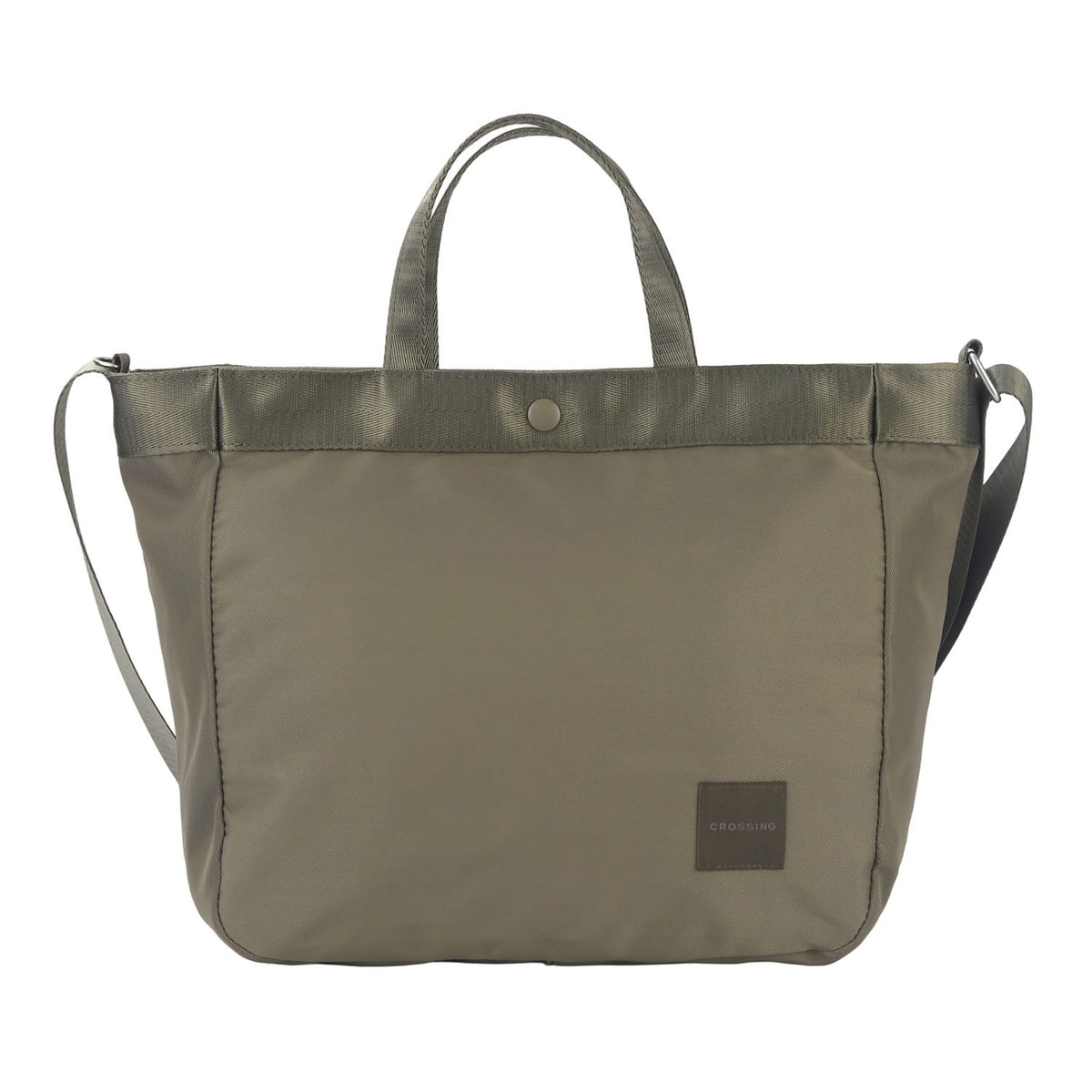 Crossing Hollis Anti-Theft RFID Dual Carry Crossbody Bag V3 - Olive