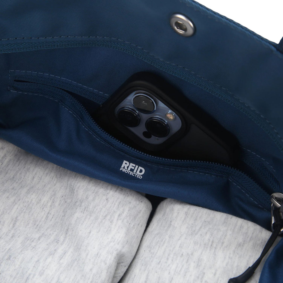 Crossing Hollis Anti-Theft RFID Dual Carry Crossbody Bag V3 - Teal