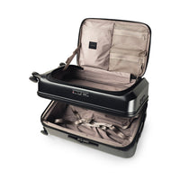 CROSSING INVI TRUNK 26" Medium Expandable Luggage With Front & Middle Access - Black