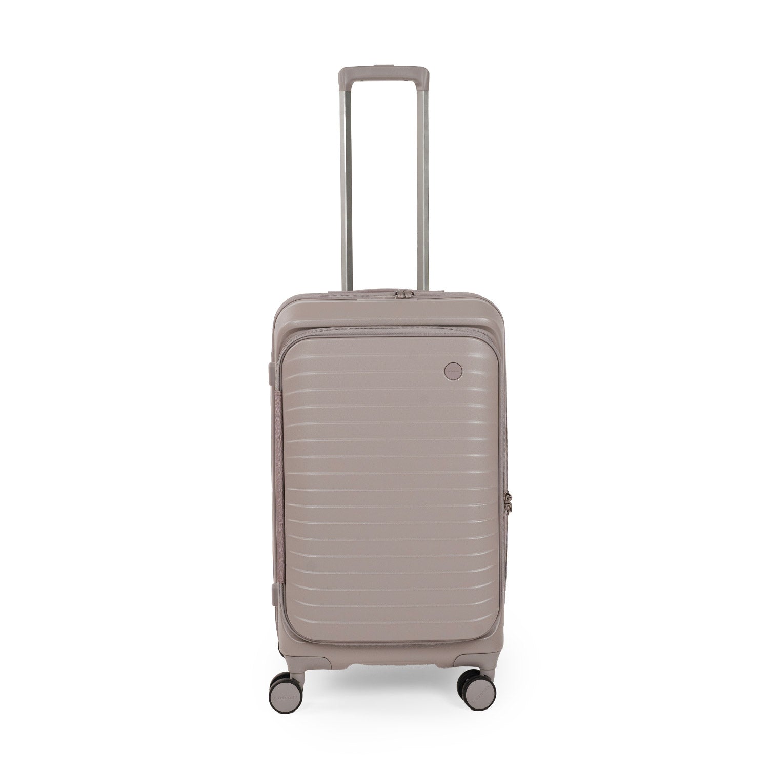 CROSSING INVI TRUNK 26" Medium Expandable Luggage With Front & Middle Access - Latte