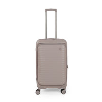 CROSSING INVI TRUNK 26" Medium Expandable Luggage With Front & Middle Access - Latte