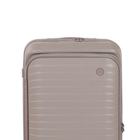 CROSSING INVI TRUNK 26" Medium Expandable Luggage With Front & Middle Access - Latte