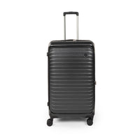 CROSSING INVI TRUNK 30" Large Expandable Luggage With Front & Middle Access - Black