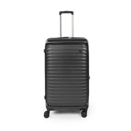 CROSSING INVI TRUNK 30" Large Expandable Luggage With Front & Middle Access - Black
