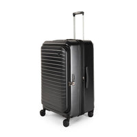 CROSSING INVI TRUNK 30" Large Expandable Luggage With Front & Middle Access - Black