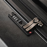 CROSSING INVI TRUNK 30" Large Expandable Luggage With Front & Middle Access - Black