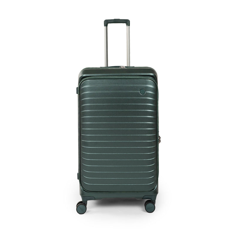 CROSSING INVI TRUNK 30" Large Expandable Luggage With Front & Middle Access - Squash