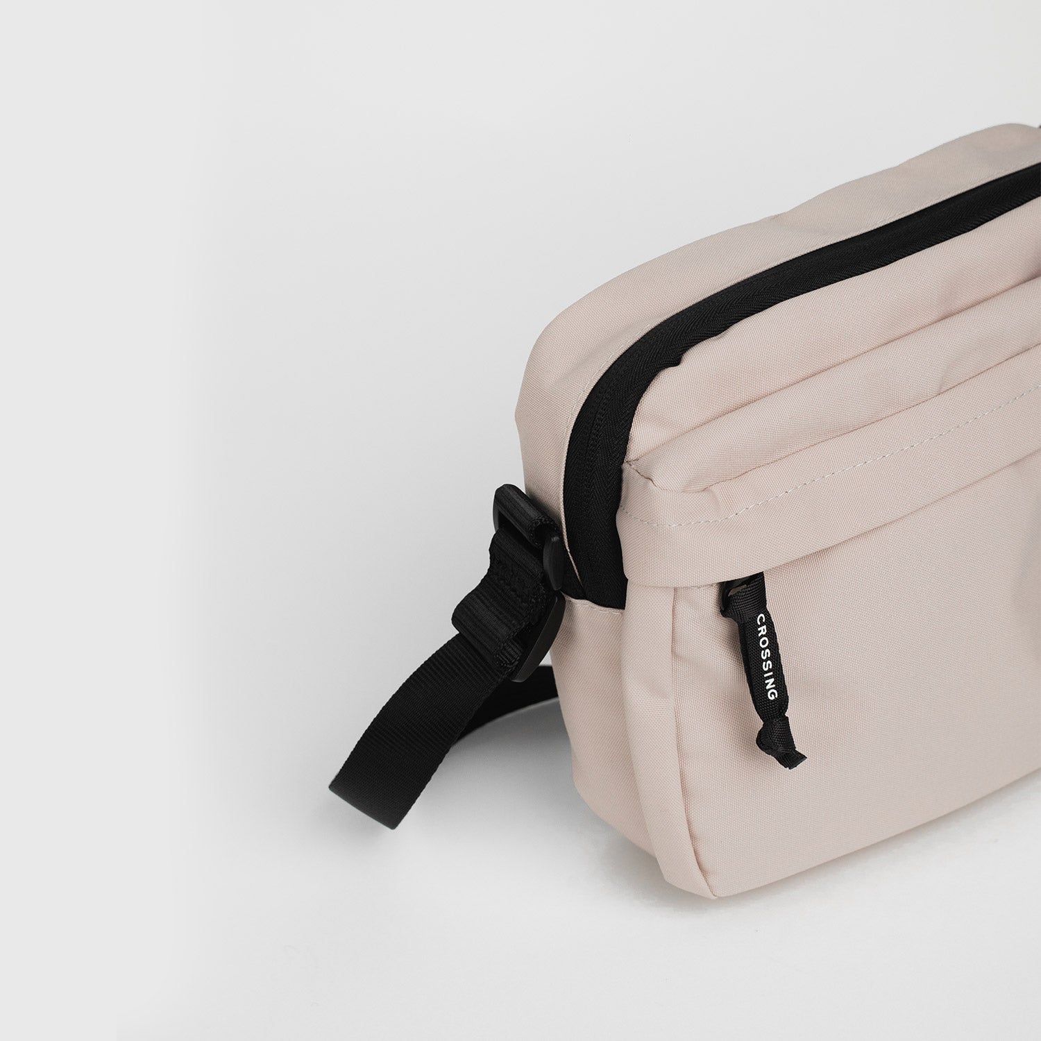 Crossing Jet Set Anti-Theft Multi-Sling with RFID - White