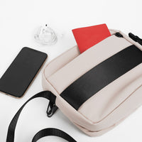 Crossing Jet Set Anti-Theft Multi-Sling with RFID - White