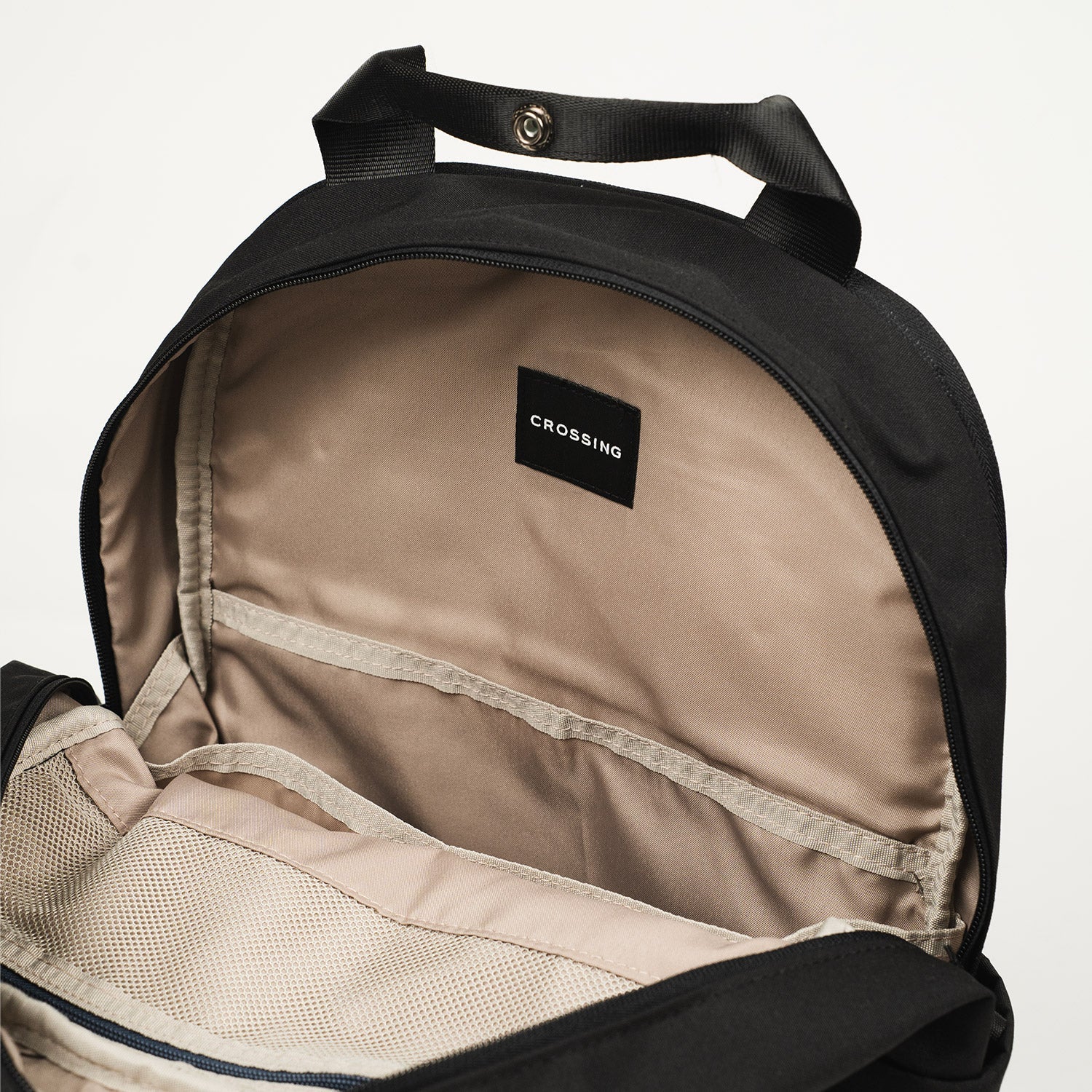 Crossing Jet Set Utility Laptop Backpack 15.6” with RFID - Black