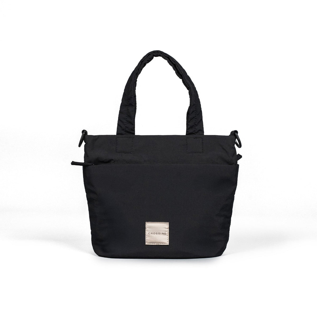 Crossing Jill Anti-Theft RFID Dual Carry Crossbody Bag - Black