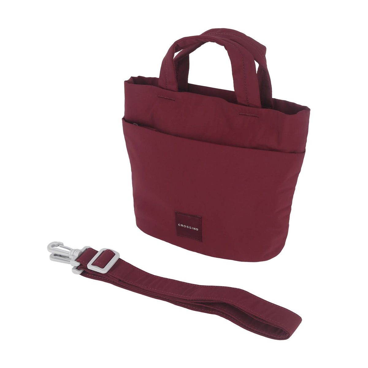 Crossing Jill Anti-Theft RFID Dual Carry Crossbody Bag V3 - Burgundy