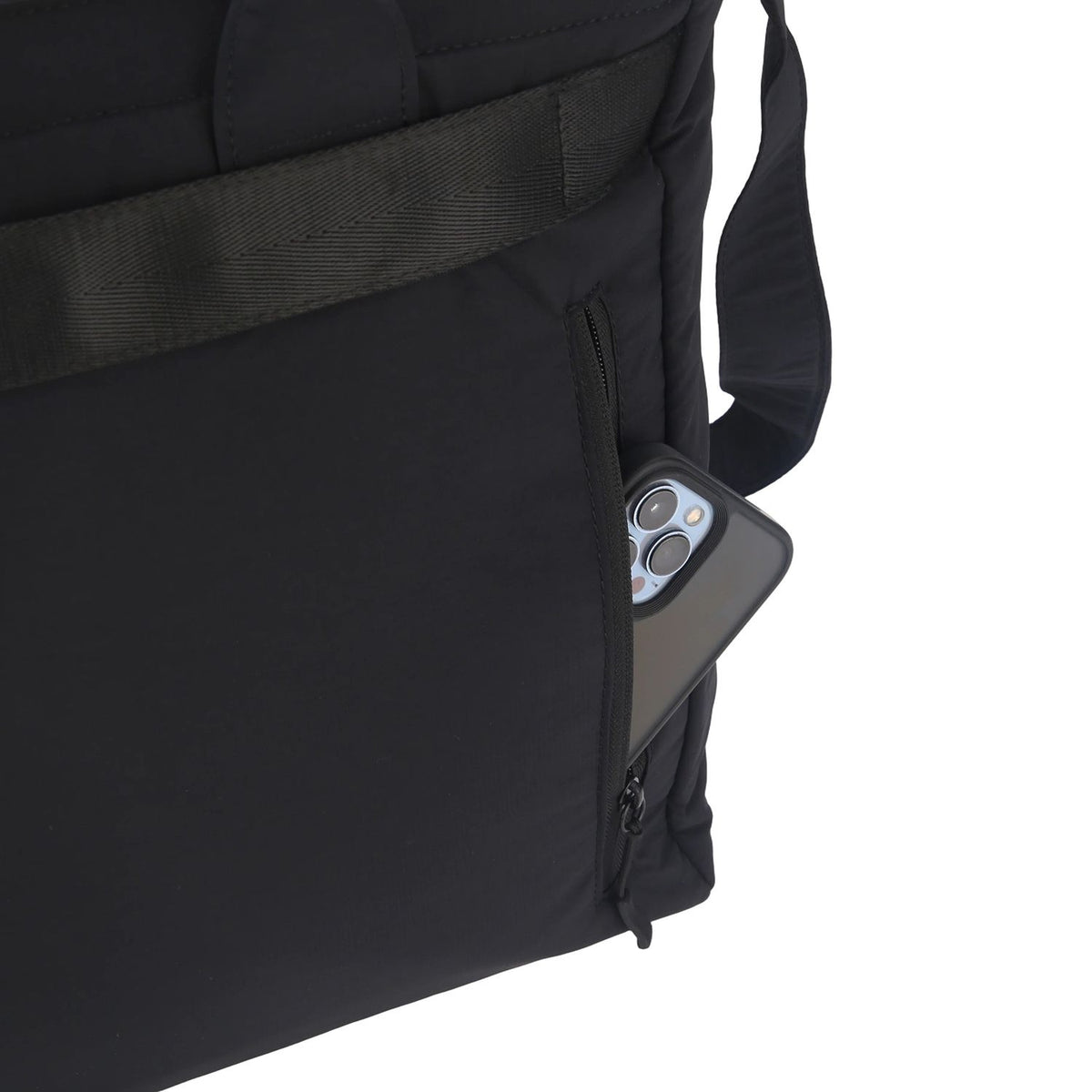 Crossing Joel Dual Carry Tote Bag V3 - Black
