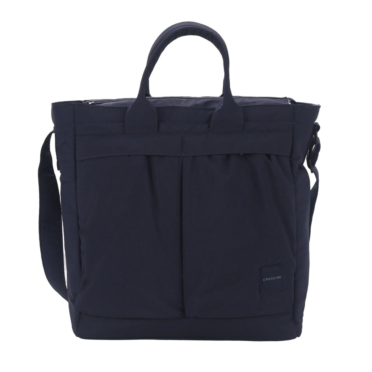 Crossing Joel Dual Carry Tote Bag V3 - Navy