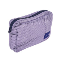 Crossing Jules Everywhere Mesh Pouch (Large) - Purple/Navy