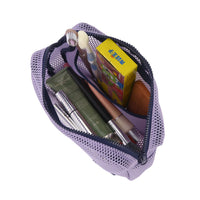 Crossing Jules Everywhere Mesh Pouch (Large) - Purple/Navy