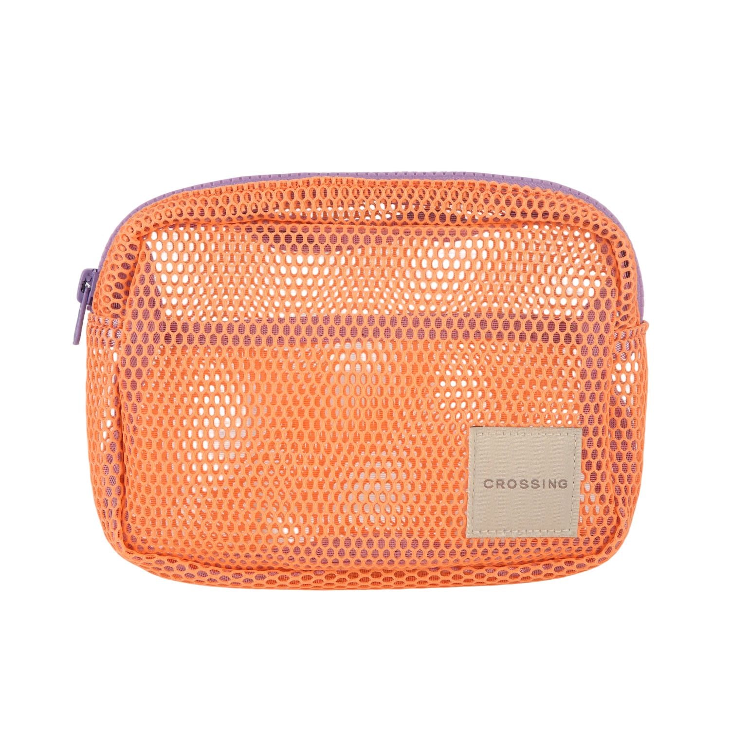Crossing Jules Everywhere Mesh Pouch (Small) - Light Orange/Purple
