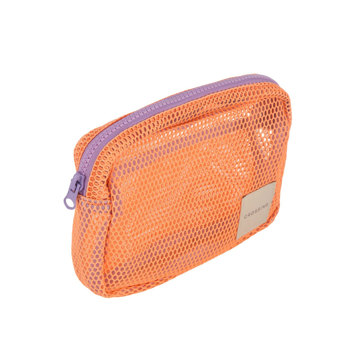Crossing Jules Everywhere Mesh Pouch (Small) - Light Orange/Purple