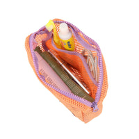 Crossing Jules Everywhere Mesh Pouch (Small) - Light Orange/Purple