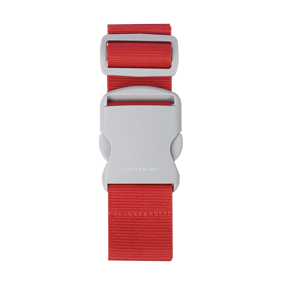 Crossing Luggage Strap - Crimson
