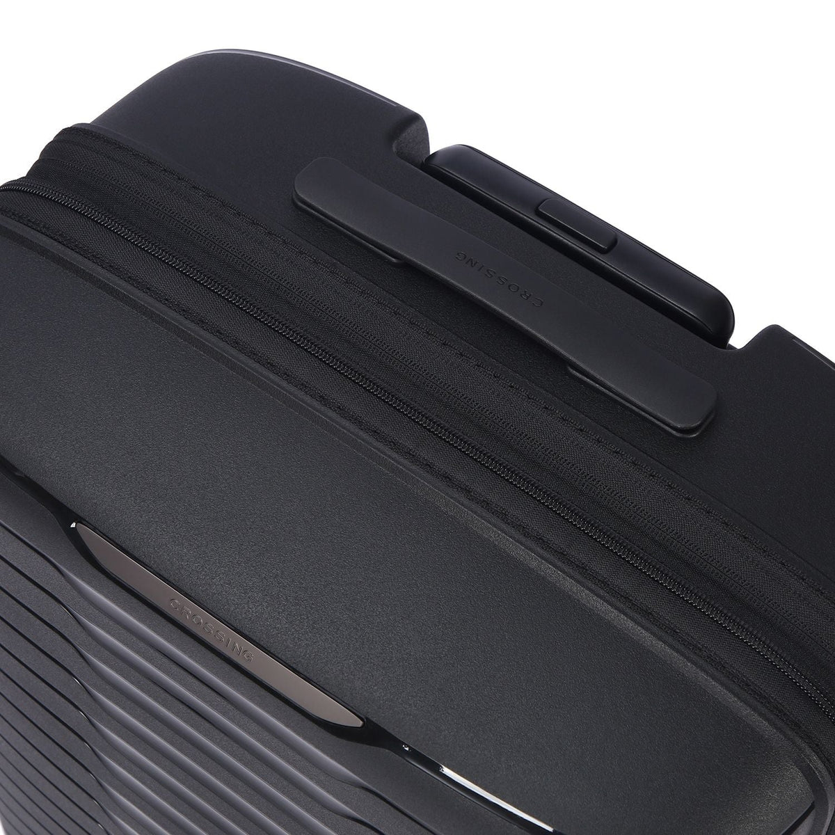 Crossing LYTE Polypropylene Medium Expandable Luggage - Black