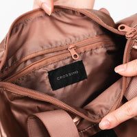 Crossing Metallic Small Weekender - Rose Gold