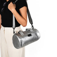 Crossing Metallic Small Weekender - Silver