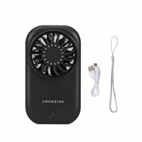 Crossing Mini Handheld Fan - Black