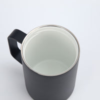 Crossing Neo Insulated S/S Leakproof Ceramic Mug W Handle And Lid 400ml - Black
