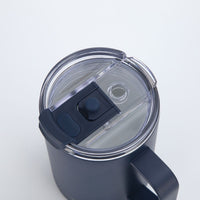 Crossing Neo Insulated S/S Leakproof Ceramic Mug W Handle And Lid 400ml - Ink Blue (Dark Blue)