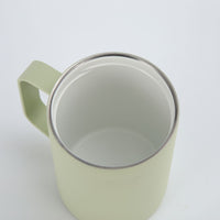 Crossing Neo V2 Insulated S/S Leakproof Lid Ceramic Mug W Handle And Silicone Base 400ml - Pistachio (Mint)
