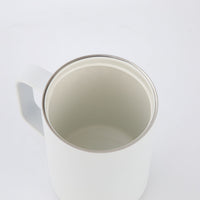 Crossing Neo V2 Insulated S/S Leakproof Lid Ceramic Mug W Handle And Silicone Base 500ml - Frost White