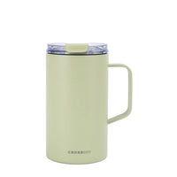 Crossing Neo V2 Insulated S/S Leakproof Lid Ceramic Mug W Handle And Silicone Base 500ml - Pistachio (Mint)