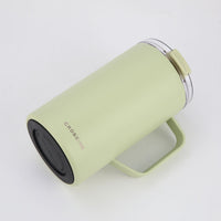 Crossing Neo V2 Insulated S/S Leakproof Lid Ceramic Mug W Handle And Silicone Base 500ml - Pistachio (Mint)