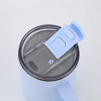 Crossing Neo V2 Insulated S/S Leakproof Lid Ceramic Mug W Handle And Silicone Base 500ml - Sky Blue