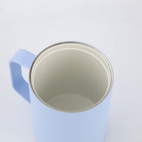 Crossing Neo V2 Insulated S/S Leakproof Lid Ceramic Mug W Handle And Silicone Base 500ml - Sky Blue