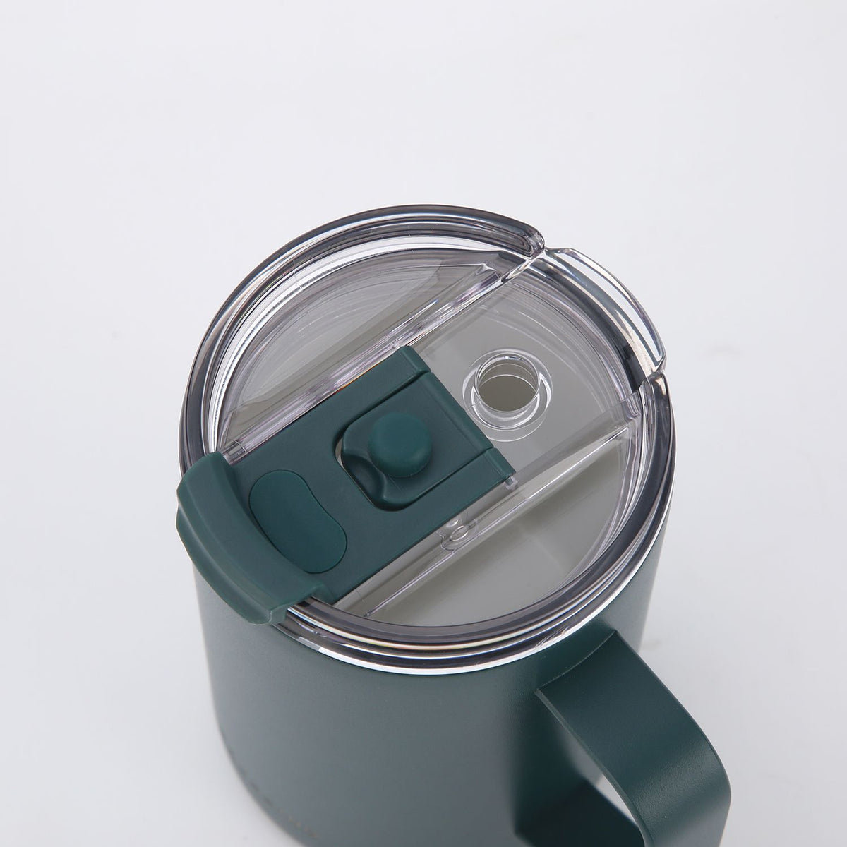 Crossing Neo V2 Insulated S/S Leakproof Lid Ceramic Mug W Handle And Silicone Base 500ml - Squash V2