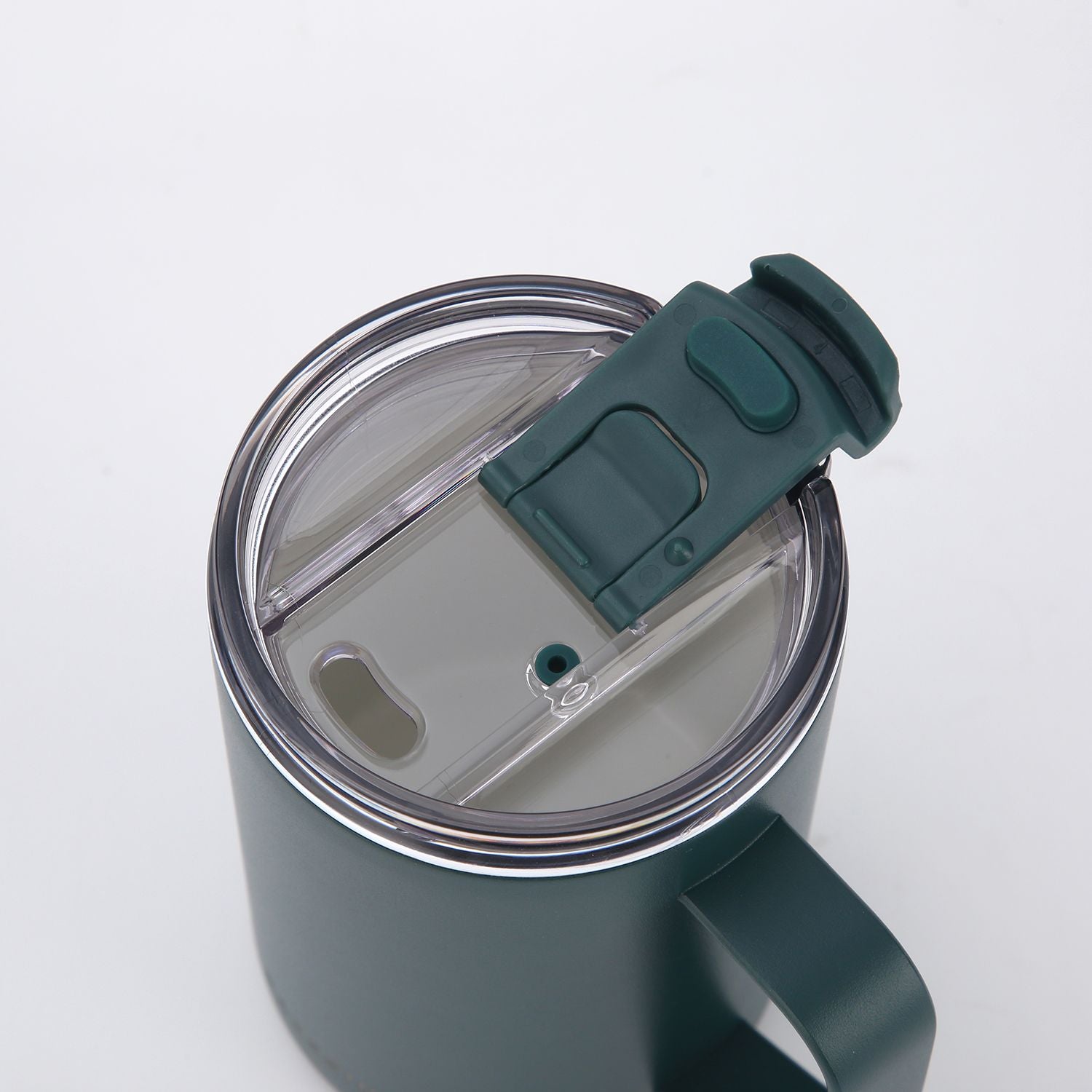 Crossing Neo V2 Insulated S/S Leakproof Lid Ceramic Mug W Handle And Silicone Base 500ml - Squash V2