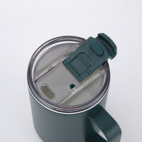 Crossing Neo V2 Insulated S/S Leakproof Lid Ceramic Mug W Handle And Silicone Base 500ml - Squash V2
