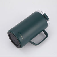 Crossing Neo V2 Insulated S/S Leakproof Lid Ceramic Mug W Handle And Silicone Base 500ml - Squash V2